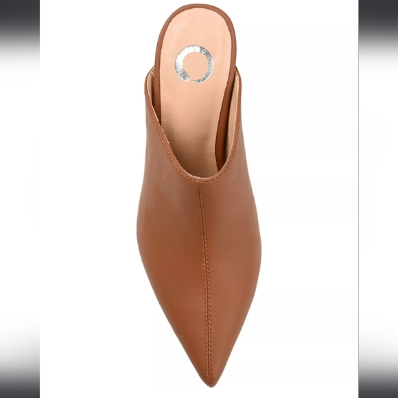 Journee Collection Shiyza Pumps Brown 9.5 - Picture 3 of 8